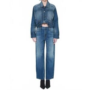 NEW NOEND miley straight leg jeans in charleston